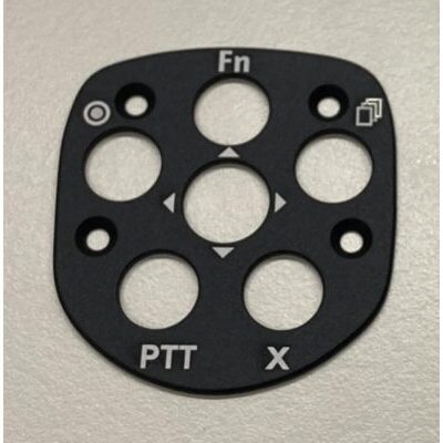 Remote stick top plate (wihout rubber keyboard) - 