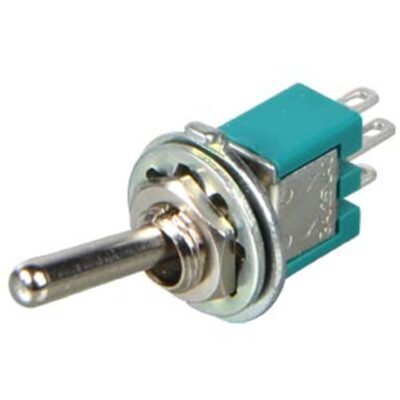 Miniature switch SPDT, on-on, 1 pole