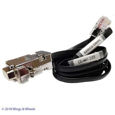 Cable CC-NP-232 - NanoPower-RS232 (RJ45-DB9f)