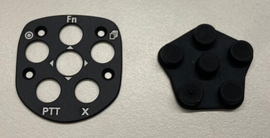 Remote stick top plate + rubber keyboard - 
