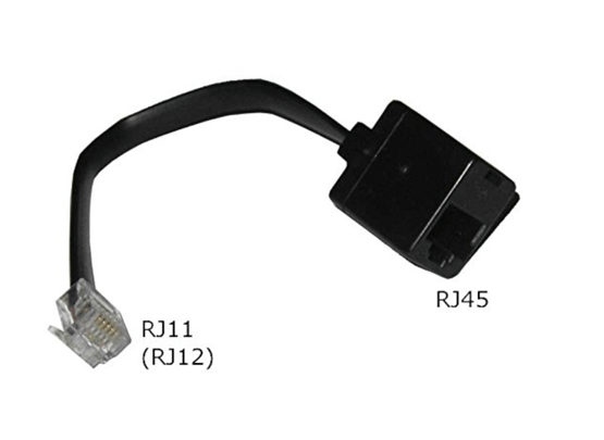 Kabel RJ45-Buchse auf RJ12 Stecker
