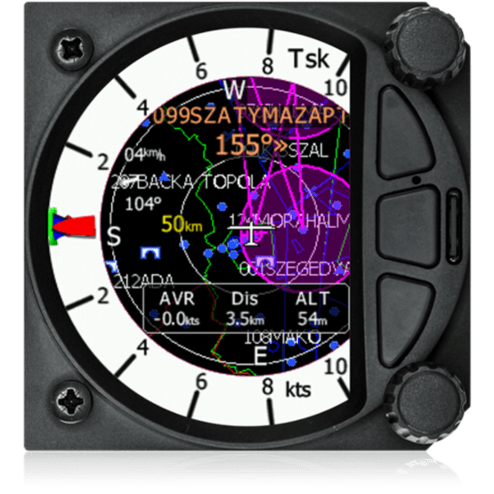 S80 CLUB standalone digital vario 80mm with navigation
