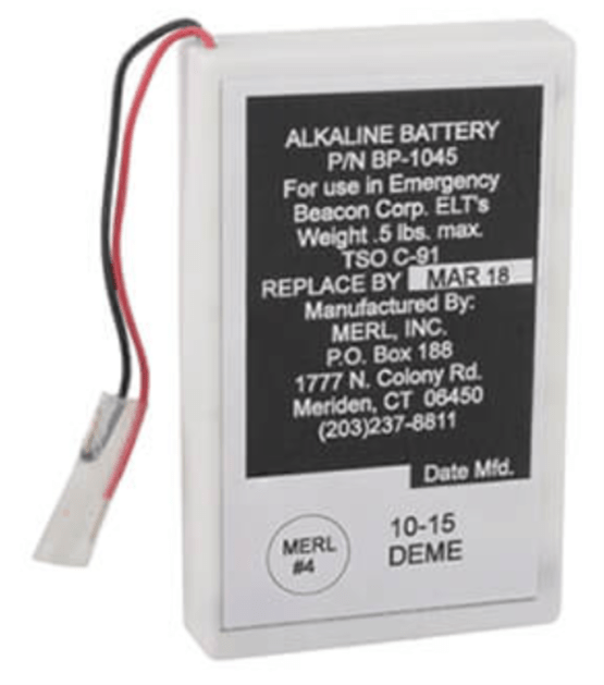 Battery BP-1045 for ELT EBC-102/302