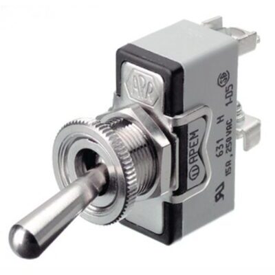 Switch SPST, on-off, 1 pole (screws)