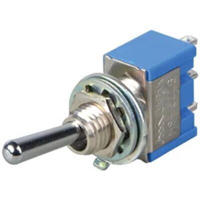 Miniature switch SPDT, on-off-on, 1 pole