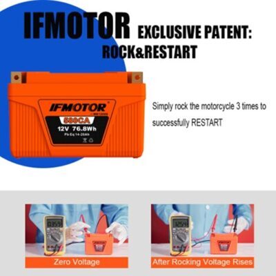 MB1206S LiFePO4 12V 6Ah Motor-Battery