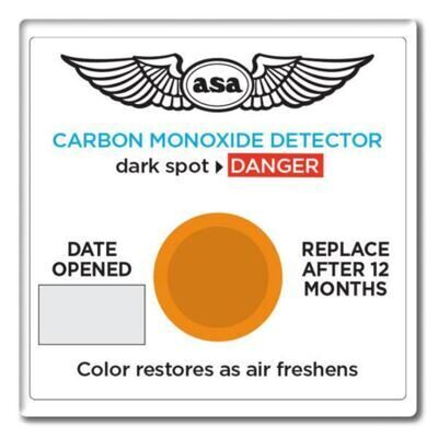 CO carbon monoxyde detector ASA