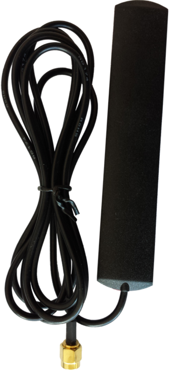 Flarm antenna flat folded dipole, SMA