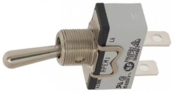 Switch SPST, on-off, 1 pole (faston)