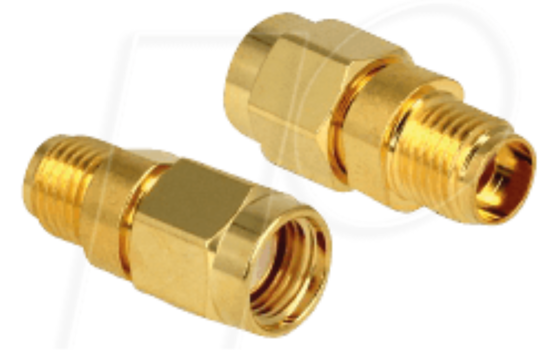 Adapter rpSMA(m)-SMA(f)