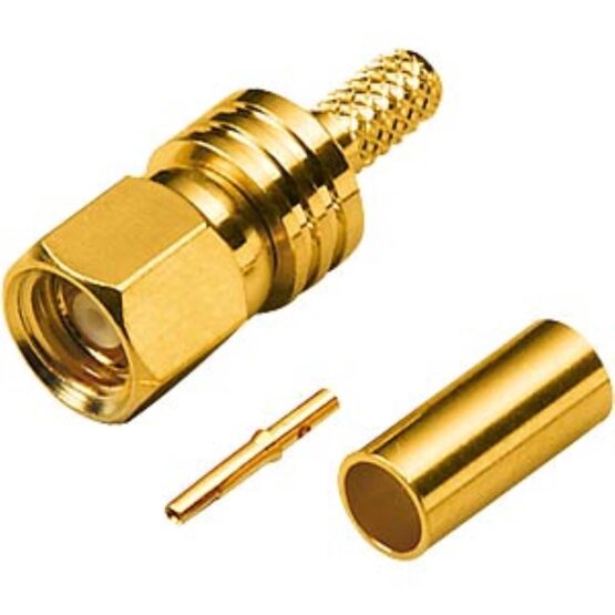 SMC Stecker, gerade, 50 Ohm, RG174