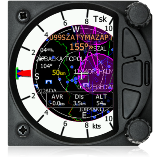 S80 CLUB standalone digital vario 80mm with navigation