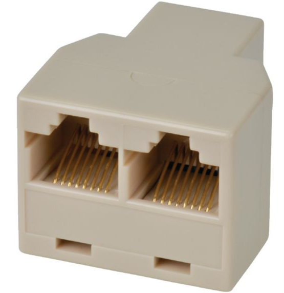 RJ-45 splitter (PowerFlarm 8P8C)