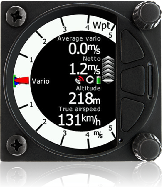 S10 standalone digital vario 57mm wtih nav, map, bluetooth, battery